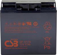 csbbattery CSB Battery GP 12170 Standby USV Loodaccu 12 V 17 Ah Loodvlies (AGM) (b x h x d) 181 x 167 x 76 mm M5-schroefaansluiting Onderhoudsvrij, Geringe zelfontlading