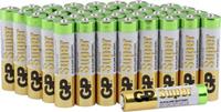 gpbatteries GP Batteries Super Micro (AAA)-Batterie Alkali-Mangan 1.5V 40St.
