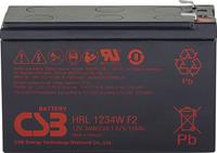 csbbattery CSB Battery HRL 1234W high-rate longlife Loodaccu 12 V 8.5 Ah Loodvlies (AGM) (b x h x d) 151 x 94 x 65 mm Kabelschoen 6.35 mm Onderhoudsvrij, Geringe
