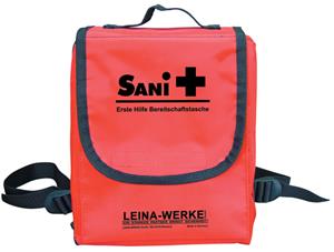 leina-werke LEINA Erste-Hilfe-Bereitschaftstasche SANI, 26-teilig, rot