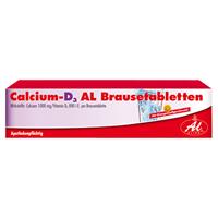 ALIUD Pharma Calcium-D3 AL Brausetabletten 100 Stück