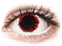 Maxvue Vision Rode Blaze contactlenzen - ColourVue Crazy (2 kleurlenzen)