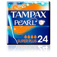 Tampax PEARL tampón super plus 24 uds