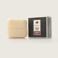 Blacktree Natural Olive Oil Soap - Almond - 150gr (Stone Soap)