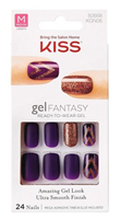 Kiss Gel Fantasy Nails Set Paars