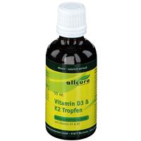 Allcura Vitamine D3-K2 druppels (50ml)