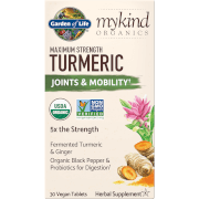 Garden of Life mykind Organics Maximum Strength Turmeric Vegan Tablets - 30 Tablets