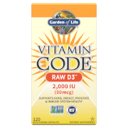 Garden of Life Vitamin Code Raw D3 2.000 IE - 120 Kapseln