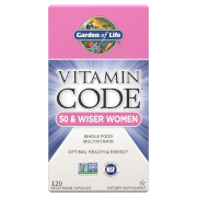 Garden of Life Vitamin Code 50 & Weiser für Frauen - 120 Vegetarische Kapseln