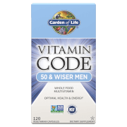 Garden of Life Vitamin Code 50 & Weiser für Männer - 120 Vegetarische Kapseln