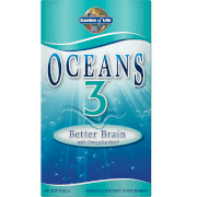 Garden of Life Oceans 3 - Gehirn-Omega-3 - 90 Softgelkapseln