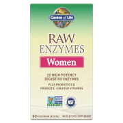 Garden of Life Raw Enzyme für Frauen - 90 Kapseln