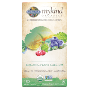 Garden of Life mykind Organics Pflanzenkalzium - 180 Tabletten