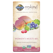 Garden of Life mykind Organics Multivitamine für Frauen ab 40 - 120 Tabletten