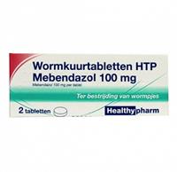 Healthypharm Wormkuurtabletten HTP Mebendazol 100mg