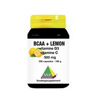 SNP BCAA Lemon vitamine D2 vitamine C 500 mg 300 capsules