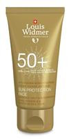 Louis Widmer Sun Protection Face SPF50+ Crème - Licht Geparfumeerd - 50ml