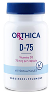 Orthica Vitamine d-75 180 capsules