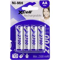 XCell X2700AA B4 Mignon (AA)-Akku NiMH 2700 mAh 1.2V 4St.