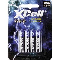 XCell XTREME FR03/L92 Micro (AAA)-Batterie Lithium 1.5V 4St.