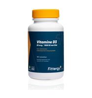 Fittergy Vitamine D3 25 mcg met zink 180 tabletten