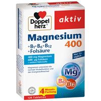 Doppelherz aktiv Magnesium 400 + B1 + B6 + B12 + Folsäure Tabletten