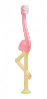 Dr. Brown's tandenborstel flamingo roze