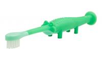 Dr. Brown's tandenborstel krokodil groen