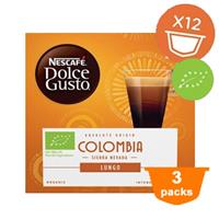 Dolce Gusto Colombia Lungo - 3x 12 cups