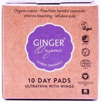 Ginger Organic Maandverband ultradun bio 10st