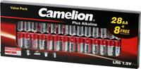 Camelion Plus LR06 Mignon (AA)-Batterie Alkali-Mangan 1.5V 36St.