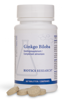 Biotics Ginkgo Biloba (24%) Tabletten