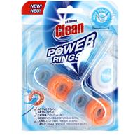 Clean Toiletblok Power Rings Aqua - 40 gr.