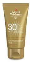 Louis Widmer Sun Protection Face SPF30 Crème - Licht Geparfumeerd - 50ml