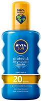 Nivea Sun protect & dry touch invisible spf20 200ml