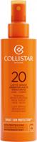 Collistar Tanning moisturizing milk spray face-body spf 20 200ml