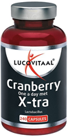 Lucovitaal Cranberry one a day x-tra 480 capsules