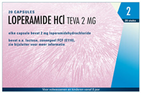 Loperamide hci 2mg 10 capsules