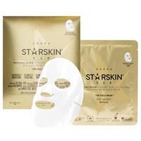 STARSKIN The Gold Mask™ VIP Revitalising Luxury Coconut Bio-Cellulose Second Skin Face Mask