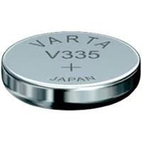 Varta 100x Watch V335 Uhrenzelle Knopfzelle SR 512 SW Silber-Oxid 5 mAh 1,55 V 1er Blister V 335