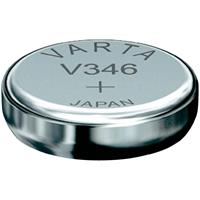 Varta 100x Watch V 346 Uhrenzelle Knopfzelle SR 712 SW V346 8 mAh 1,55 V Silber-Oxid 1er Blister V346