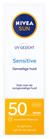 Nivea Sun Face Sensitive Gezichtszonnecrème SPF50