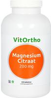 VitOrtho Magnesium Citraat Tabletten 200mg 250st