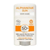 Alphanova Sun White Shark BIO SPF 50+ Face Sun Stick Zonbescherming 12g