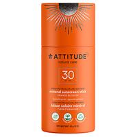 Attitude Mineral Sunscreen Stick SPF 30 - Sonnenschutzstick Orangen...