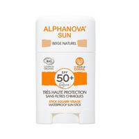 Alphanova Sun Beige Naturel BIO SPF 50+ Face Sun Stick Zonbescherming 12g