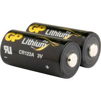 gpbatteries GP Batteries GPCR123A Fotobatterie CR-123A Lithium 1400 mAh 3V 2St.