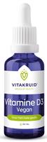 Vitakruid Vitamine d3 vegan druppels 25mcg / 1000 ie 30ml