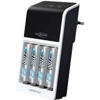 Ansmann Comfort Plus Batterijlader Incl. oplaadbare batterijen NiMH AAA (potlood), AA (penlite), 9 V (blok)