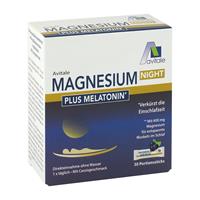Avitale MAGNESIUM NIGHT plus 1 mg Melatonin Pulver 30 Stück
